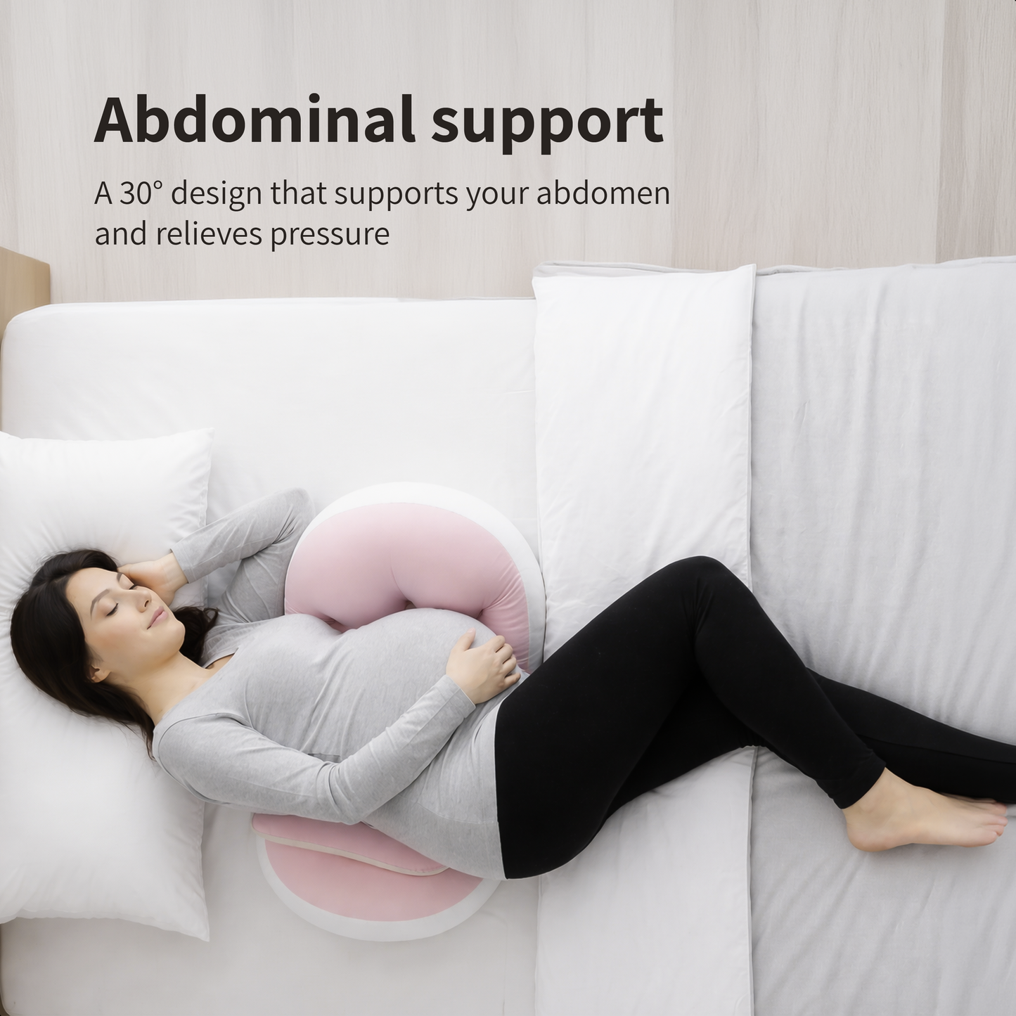 Preqnancy Pillow Ribbed