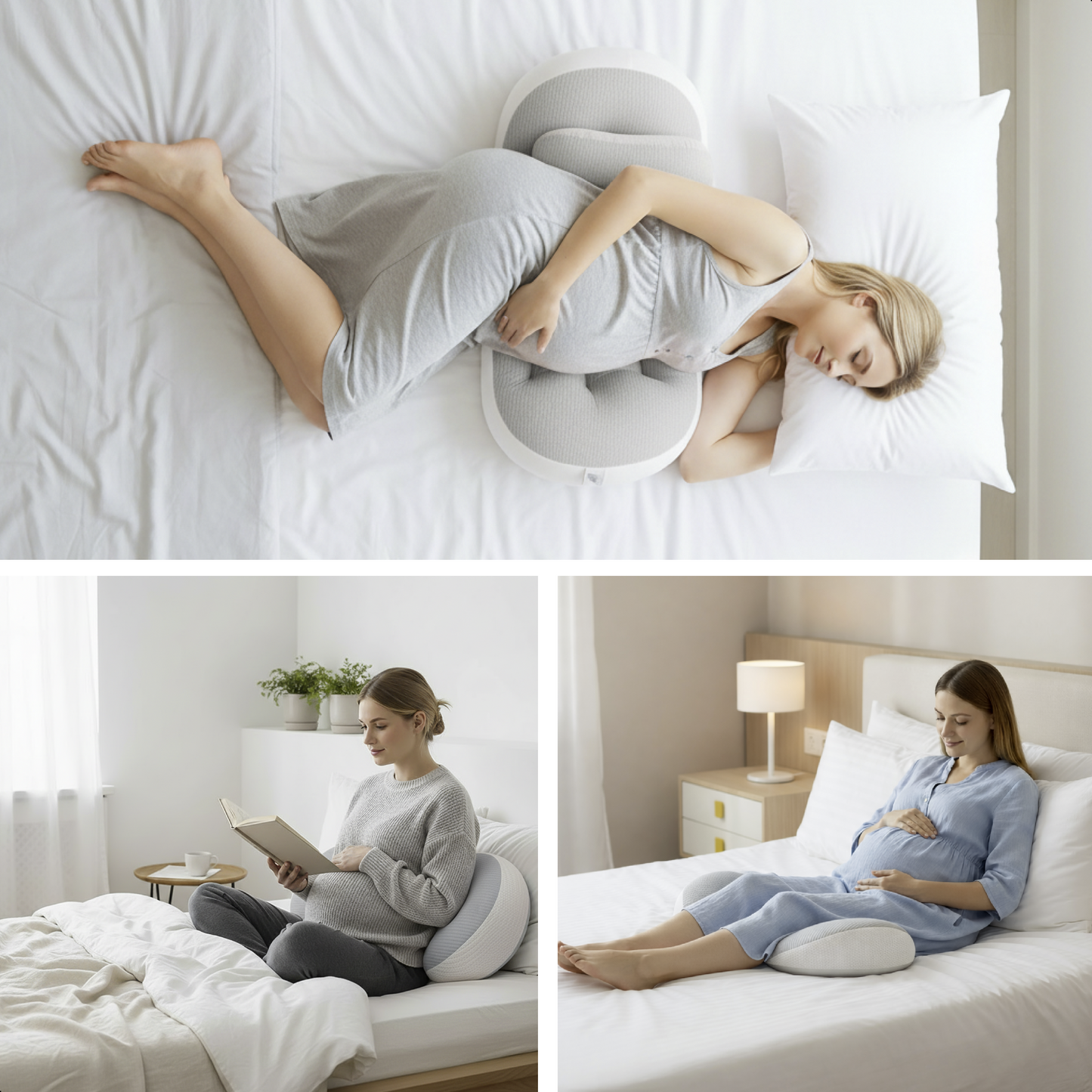 Preqnancy Pillow Ribbed