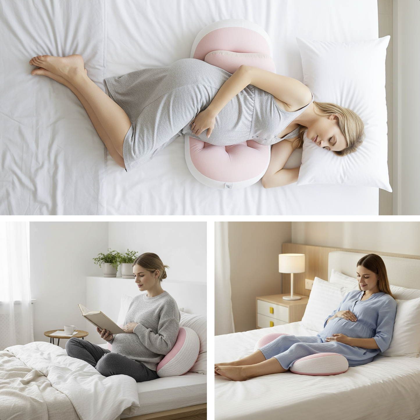 Preqnancy Pillow Ribbed