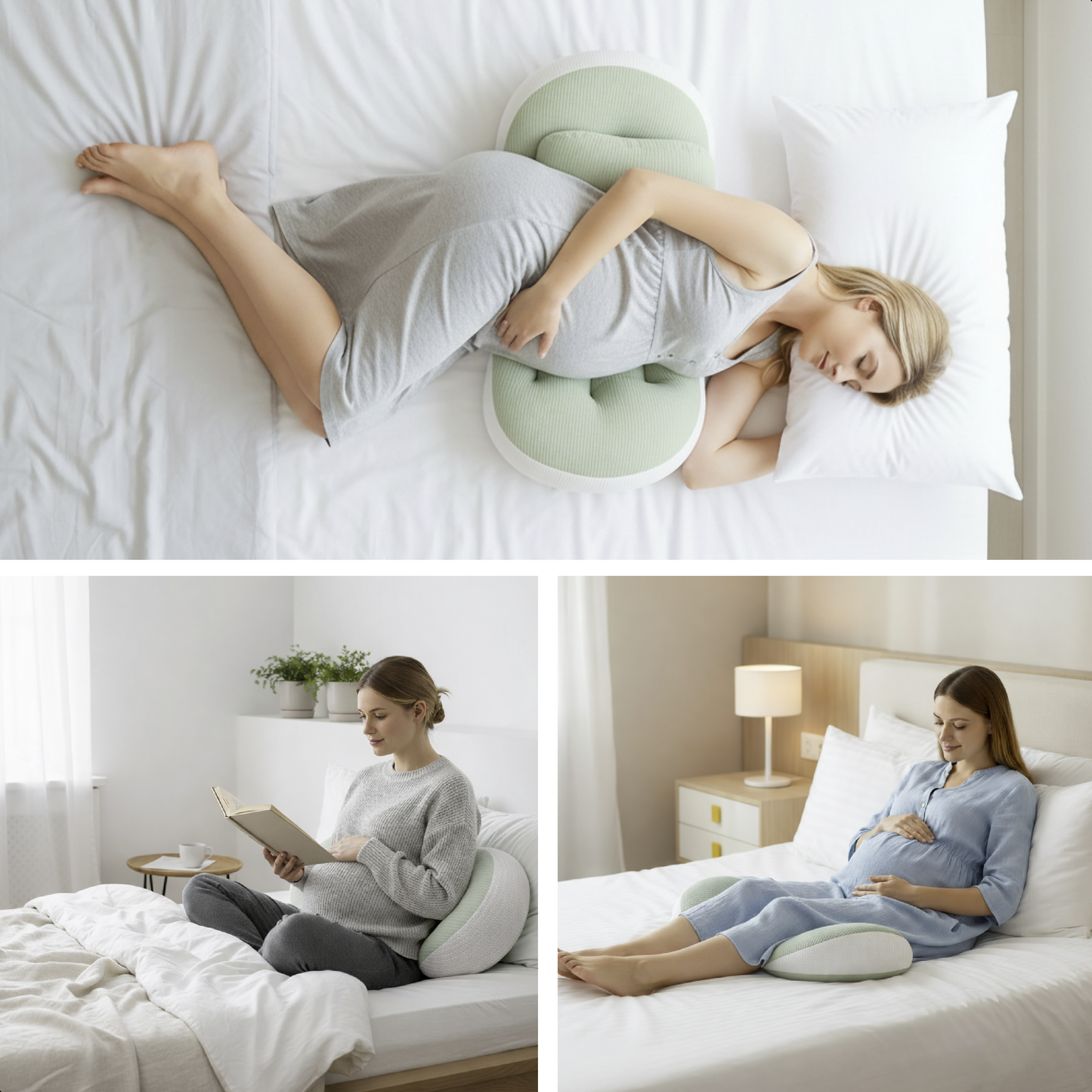 Preqnancy Pillow Ribbed